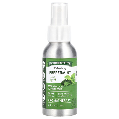 Essential Oil Topical Mist, Refreshing Peppermint