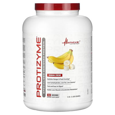 Protizyme, Specialized Designed Protein, Banana Creme