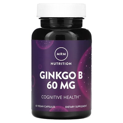 Ginkgo B, 60 Mg, 60 Vegan Capsules