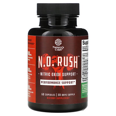 N.o. Rush, Nitric Oxide Support