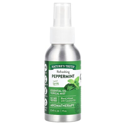 Essential Oil Topical Mist, Refreshing Peppermint