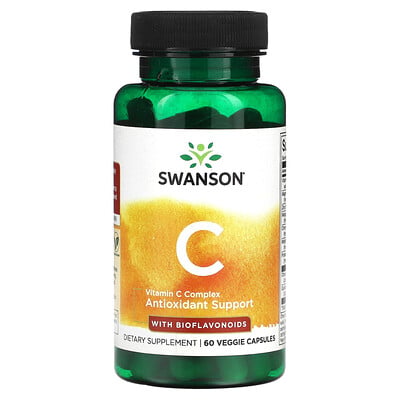 Vitamin C Complex With Bioflavonoids, 60 Veggie Capsules