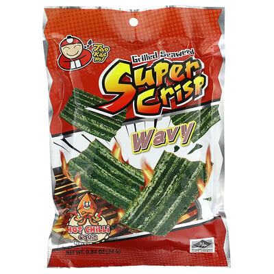 Grilled Seaweed Super Crisp , Wavy, Hot Chilli Squid