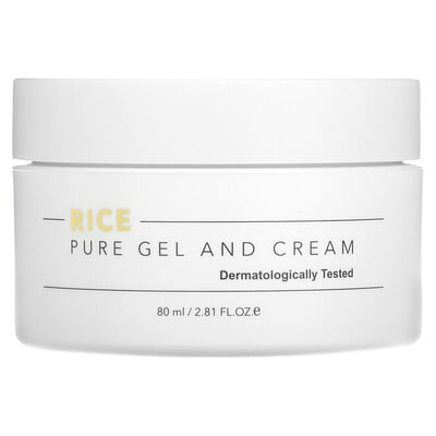 Rice, Pure Gel And Cream