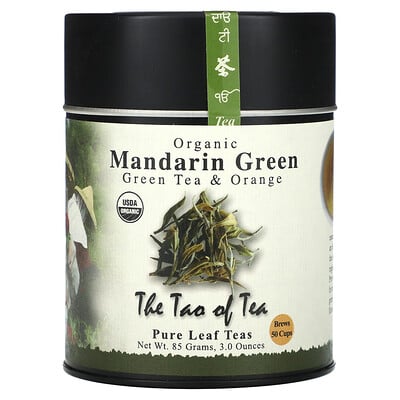 Organic Green Tea & Orange, Mandarin Green
