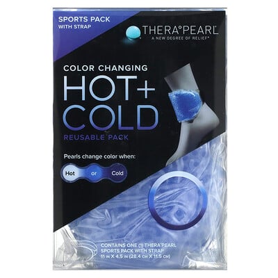 Color Changing Hot + Cold Reusable Pack, Sports Pack With Strap, 1 Pack