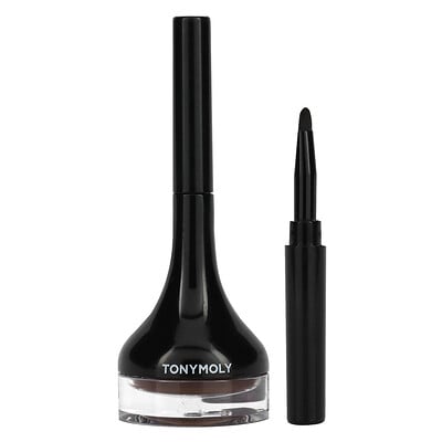 Back Gel Eyeliner, 02 Brown