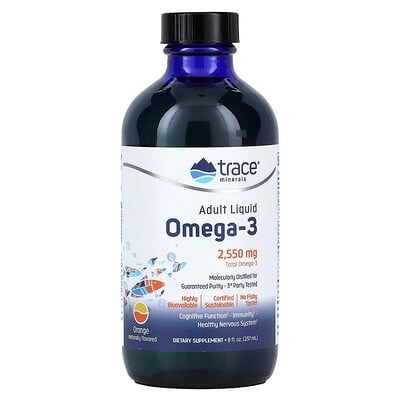 Adult Liquid Omega-3, Orange, 2,550 Mg