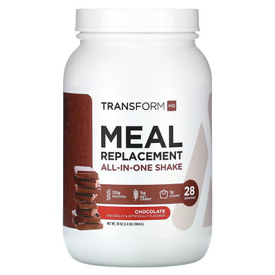 Meal Replacement, All-in-one Shake, Chocolate, 2.4 Lb