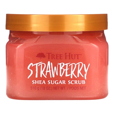 Shea Sugar Scrub, Strawberry