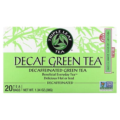 Decaf Green Tea, 20 Tea Bags