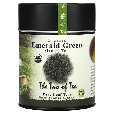 Organic Green Tea, Emerald Green