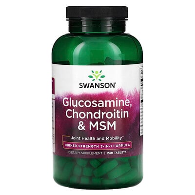 Glucosamine, Chondroitin & Msm