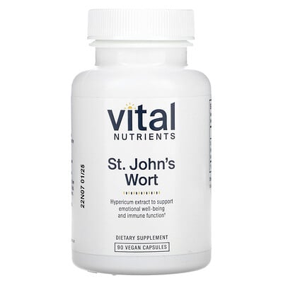St. John's Wort, 90 Vegan Capsules