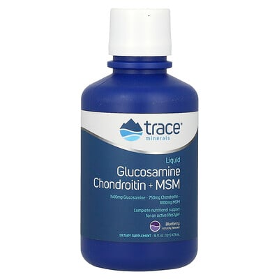 Liquid Glucosamine, Chondroitin + Msm, Blueberry