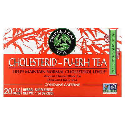 Cholesterid-pu-erh Tea, 20 Tea Bags