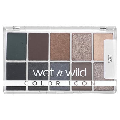 Color Icon, 10-pan Shadow Palette, Lights Off
