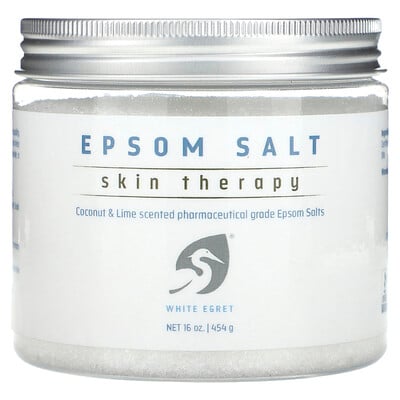 Epsom Salt, Skin Therapy, Coconut & Lime