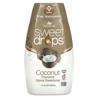 Sweetleaf, Sweet Drops, Coconut