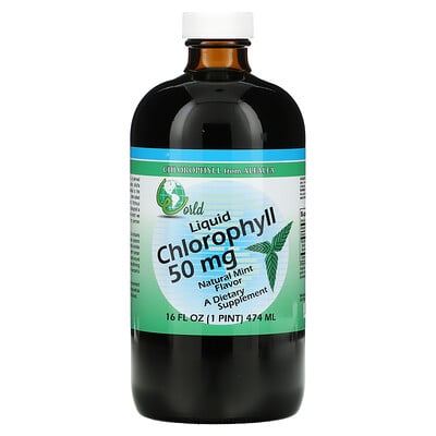 Liquid Chlorophyll, Natural Mint, 50 Mg