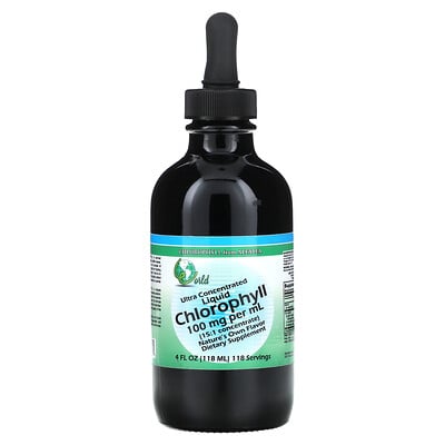 Ultra Concentrated Liquid Chlorophyll, 100 Mg