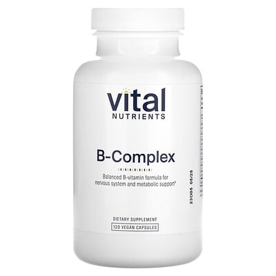 B-complex, 120 Vegan Capsules