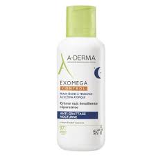 Crème De Nuit Visage Peau Sèche Anti-grattage Exomega Control