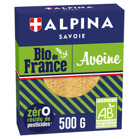 Pâtes Avoine Bio