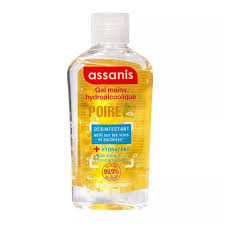 Gel Hydroalcoolique Désinfectant Hydratant Poire Aloe Vera Et Provitamine B5