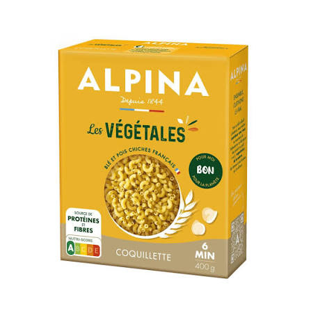 Pâtes Coquillettes Les Végétales