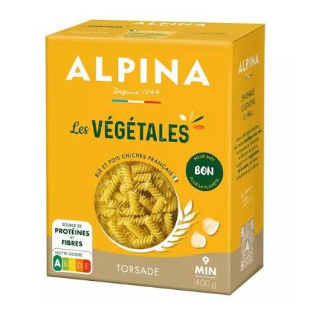Pâtes Torsade Les Végétales