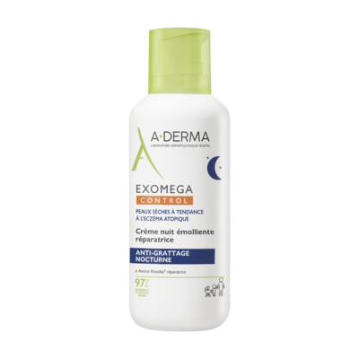Crème De Nuit Visage Peau Sèche Anti-grattage Exomega Control