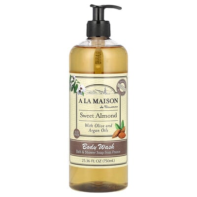 Body Wash, Sweet Almond