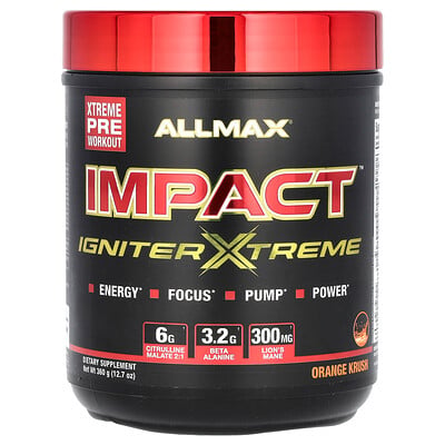 Impact™ Igniter Xtreme, Pre-workout, Orange Krush
