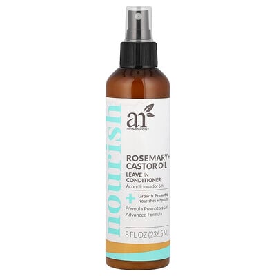 Leave In Conditioner, Rosemary + Castor Oil