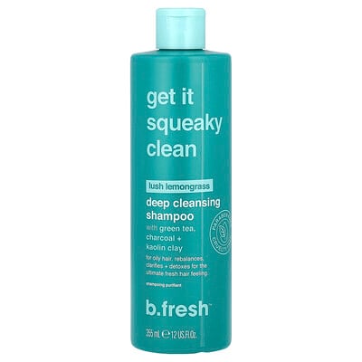 Get It Squeaky Clean, Deep Cleansing Shampoo, For Oily Hair, Lush Lemongrass