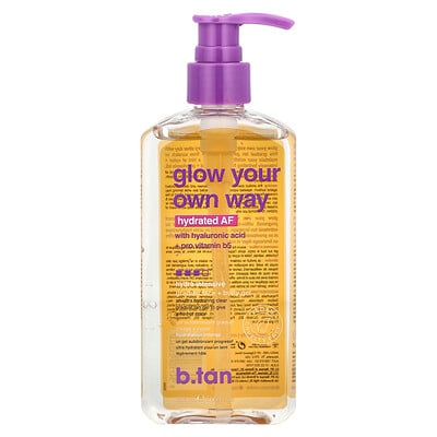Glow Your Own Way, Hydrated Af, Gradual Face + Body Gel