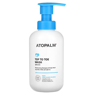 Top To Toe Wash, Moisturizing Shampoo & Body Wash