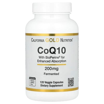 Coq10 With Bioperine®, 120 Veggie Capsules