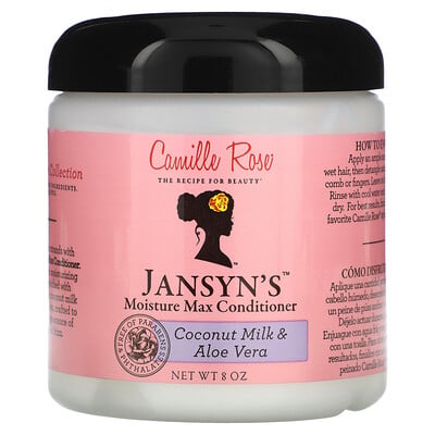 Jansyn's Moisture Max Conditioner, Coconut Milk & Aloe Vera