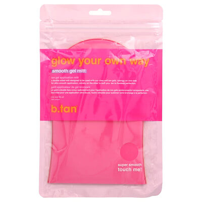 Glow Your Own Way, Smooth Gel Mitt, One Size Fits All, 1 Mitt