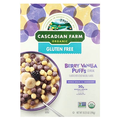 Organic Berry Vanilla Puffs Cereal