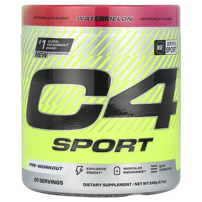 C4 Sport, Pre-workout, Watermelon