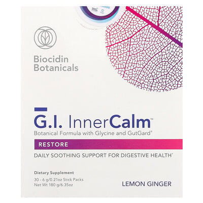 G.i. Inner Calm™, Lemon Ginger, 30 Sitck Packs, Each