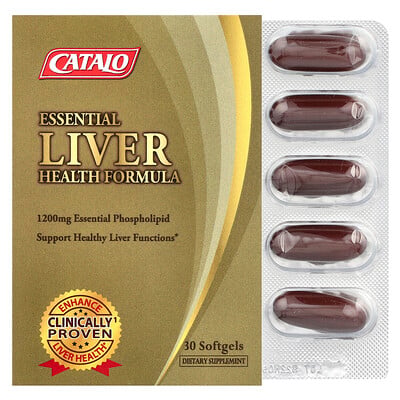 Essential Liver Health Formula, 30 Softgels