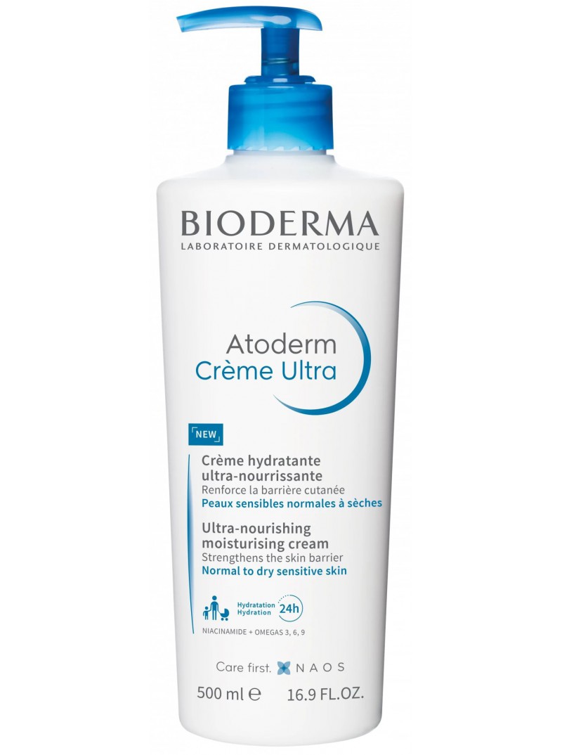 Creme Visage Corps Peau Seche Ultra Nourissante Atoderm