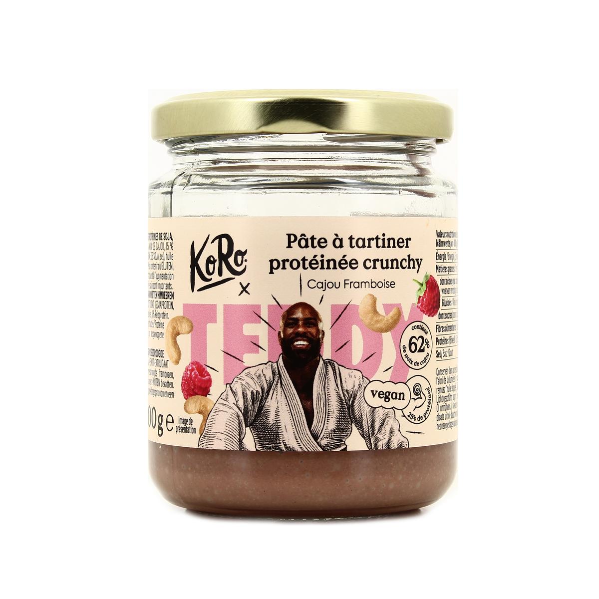 Pâte À Tartiner Protéinée Teddy Cajou Framboise