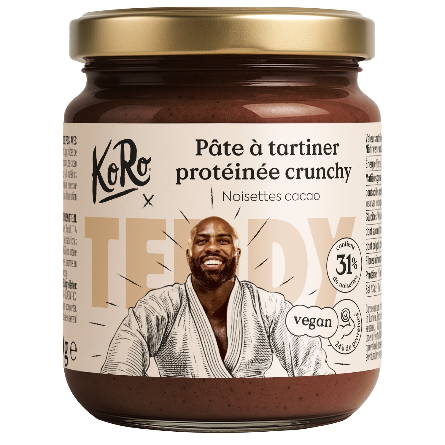 Pâte À Tartiner Protéinée Teddy Noisettes Chocolat