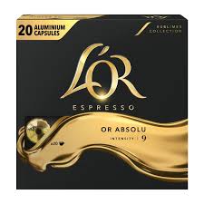 Café Capsules Or Absolu Intensité 9