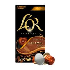 Café Capsules Saveur Caramel Intensité 6